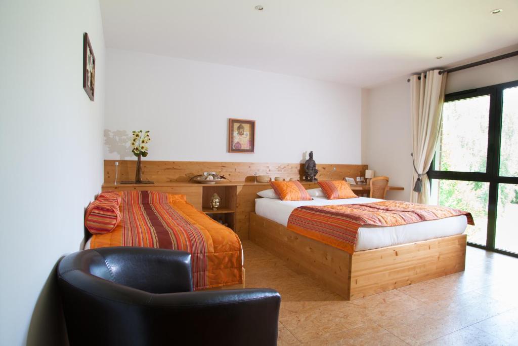 Courlans Hotel Auberge De Chavannes חדר תמונה